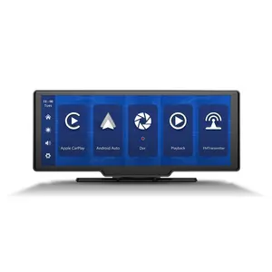 Route 10.26 Caméra de tableau de bord double caméra IPS avec vision nocturne, CarPlay sans fil et Android Auto, garantie 1 an - Product Image 1