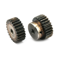 Rak Roda Gigi Pacu Lurus CNC, 15 16 18 20 22 24 25 26 28 30 Gigi Pinion M1 M1.5 M2 M3 M4