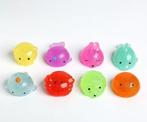 Juguetes Blandos de Animales Kawaii al por Mayor, Mini Mochi de Goma con Purpurina, Juguetes Pegajosos de Animales - Product Image 5
