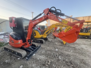 Mini Excavadora Usada Kubota U20 de 2 Toneladas para Mantenimiento de Canales de Riego Agrícola, Diseño de Ahorro de Energía y Respuesta Rápida - Product Image 1
