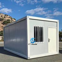 Maison de conteneur préfabriquée modulaire à construction rapide, bureau, 20 pieds, 40 pieds, pliable, camping, maison de conteneur en acier pliable, respirante, moderne