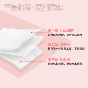 แผ่นสำลีเช็ดเครื่องสำอาง Lionella 222 ชิ้น แบบสองด้าน หนาพิเศษ สำหรับดูแลผิวหน้าและเล็บ - Product Image 5