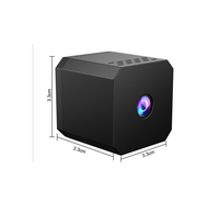 Mini caméra WiFi HD, vision nocturne, détection de mouvement, surveillance à distance, caméscope, sécurité domestique intérieure, caméra réseau sans fil