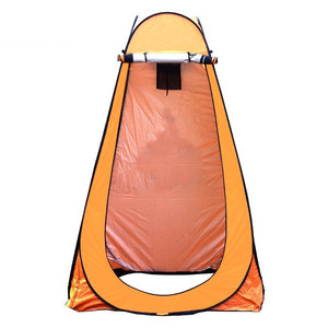 Carpa Portátil de Apertura Rápida, de una Sola Capa, de Tela Oxford, para Acampar al Aire Libre, Color Negro Gris - Product Image 4