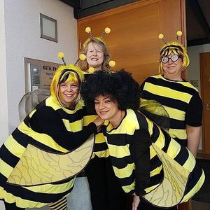 <span class=keywords><strong>Disfraz</strong></span> <span class=keywords><strong>de</strong></span> Halloween 2026 para Adultos, Estilo Europeo Americano, <span class=keywords><strong>de</strong></span> Abeja o <span class=keywords><strong>Mariquita</strong></span>, para Cosplay, Ballet, en Seda y Algodón - Product Image 4