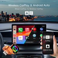 Adaptador Inalámbrico 4 en 1 con Conexión USB, Mirror Link, Airplay, Carplay y Android Auto para Automóvil