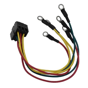 Professional manufacturer in automotive upgrade system socket wire harness with ring terminla for car bus trailer truc