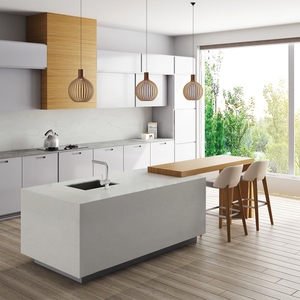 TMZ đá ODM/OEM cao cấp 5095 statuary danne nhân tạo Quartz slab tùy chỉnh thiết kế cho phòng khách hiện đại trang trí hội trường - Product Image 5