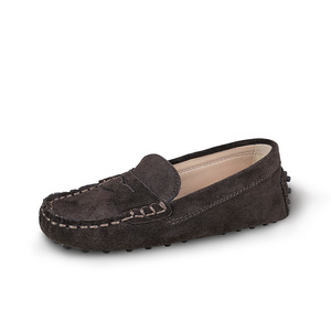 Usine de chaussures de styliste en cuir suédé à fond souple pour enfants mocassins Gommino mocassins - Product Image 5