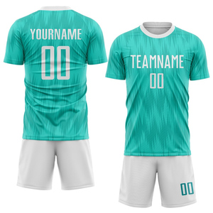 Ropa deportiva de poliéster transpirable personalizada de alta calidad, conjunto de ropa de fútbol para hombres, uniformes, uniformes de fútbol personalizados - Product Image 5
