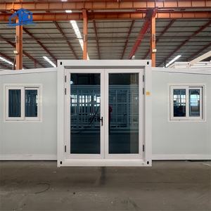 Magnifique <span class=keywords><strong>maison</strong></span> préfabriquée pliable à double aile, facile à installer, avec un design moderne et respirant, origine Shandong - Product Image 1