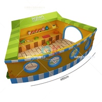 Maison de jeu de rôle pour enfants, anti-collision, durable, douce, multi-thèmes, taille personnalisable