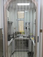 Pintu Lipat Polikarbonat Modern Multi-panel untuk Partisi Dapur Ruang Tamu, Dilengkapi Perlindungan Debu Penuh dan Tahan Air