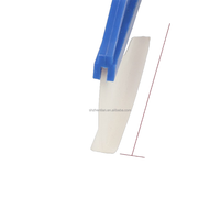 Cepillo Raspador de Silicona Integrado para Lavado de Coches, Limpiador de Paneles y Ventanas, Herramienta para Limpiar Vidrios