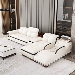 Moderno di lusso in pelle funzione di massaggio elettrico divano divano letto divano modulare <span class=keywords><strong>divani</strong></span> <span class=keywords><strong>per</strong></span> mobili <span class=keywords><strong>per</strong></span> la casa - Product Image 5
