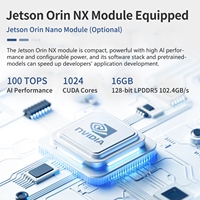 Ordinateur de pointe ASUS Ultra-Compact NVIDIA Jetson Orin NX/Nano Edge AI avec conception sans ventilateur