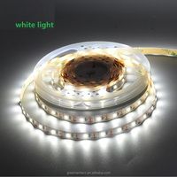 Bande lumineuse LED smd 2835, blanc, froid ou chaud, 5V dc, flexible, TV, ordinateur, boîte de piles, USB, 60 diodes/m, dc 5V