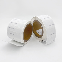 Mini Etiqueta RFID UHFARC UCODE9 de 860-960MHz, PVC/PET, Impermeable, para Gestión de Minoristas, Pagos en Hoteles y Control de Acceso en Supermercados