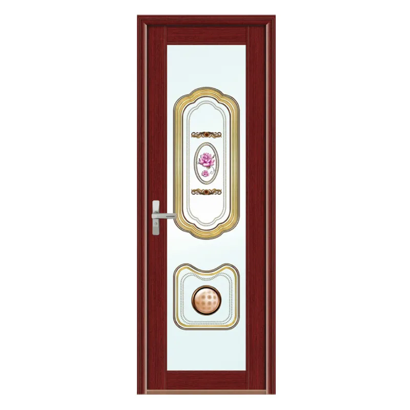 New Design High Quality PVC Door For Bathroom