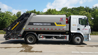 Camion compacteur de déchets Liuzhou Dongfeng 15CBM Euro6 LHD 4x2 Diesel Manuel pour la collecte des déchets municipaux