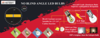 Nouveau Canbus blanc 1156 BA15S 3030 18SMD verre P21W 1157 BAY15D P21/5W clignotant et feux de freinage automatique 12V-24V 3030 LED pour voitures