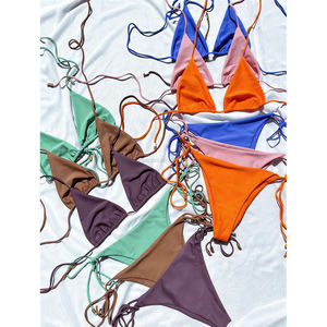 Fabricante de Trajes de Baño con Logotipo Personalizado al por Mayor, Bikinis Pequeños para Mujer, Super Mini Micro <span class=keywords><strong>Bikini</strong></span>, Traje de Baño Sexy para Chicas, OEM ODM - Product Image 1