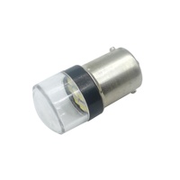 Clignotants LED pour voiture 1156/1157 3030 10SMD, feux de freinage pour moto et feux arrière haute luminosité avec lentille - 12V 6500-7500K