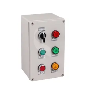Caja de conexiones impermeable Caja de control de botón de operación de Metro Caja de control de plástico de 150*250*100mm