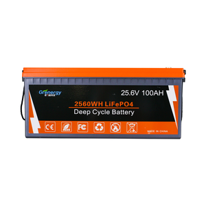 แบตเตอรี่ลิเธียมไอออนฟอสเฟตแบบ100AH 24V 25.6V ตามสั่ง - Product Image 1