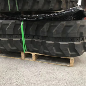 Chenille en caoutchouc JM 400*72.5N*74 adaptée aux excavatrices à chenilles de taille moyenne, excellente performance d'amortissement, réduit les chocs de déplacement - Product Image 1