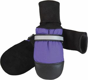Vente chaude hiver velours chien chaussures avec une semelle élastique améliorée réglable solide motif fournitures pour animaux de compagnie pour une <span class=keywords><strong>marche</strong></span> confortable - Product Image 1