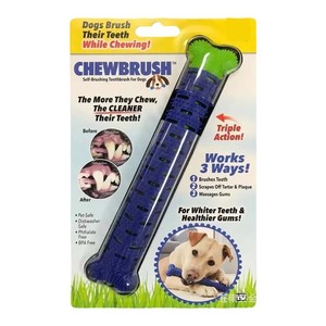 Para Amazon Novo <span class=keywords><strong>CHEWBRUSH</strong></span> Eco Cão Moagem Vara TPR Pet Brinquedo Escova de Dentes para Morder - Product Image 5