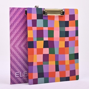 Custom Logo A4 Office Letter Pad Paper <strong>Clipboard</strong> Foldable Cardboard Folio Board <strong>Clipboard</strong> Folder - Product Image 6