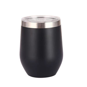 Vente chaude 12oz Double couche tasse à eau isolée sous vide 304 tasse en acier inoxydable inspiré cadeau d'affaires accessoires de boîte américaine - Product Image 5