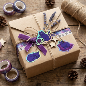 Hoja <span class=keywords><strong>de</strong></span> Pegatinas Holográficas Personalizadas, Pegatinas <span class=keywords><strong>de</strong></span> Vinilo Brillantes Impermeables, Logotipo <span class=keywords><strong>de</strong></span> Marca, Pegatinas Holográficas <span class=keywords><strong>de</strong></span> Arcoíris, Pegatinas Brillantes con Corte <span class=keywords><strong>de</strong></span> Beso Personalizadas - Product Image 6