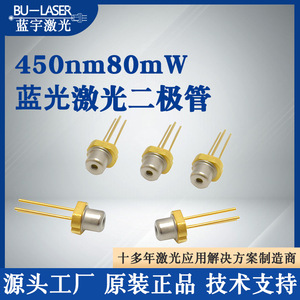 Raycus Blue Laser Diode 450nm 80mw Positioning Indicator Laser Tube Starlight Laser Tube - Product Image 5