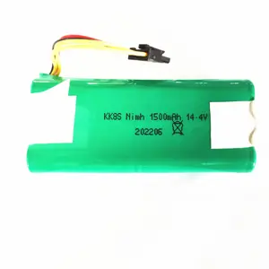 Robot aspirador, 14,4 V, 1500mAh, Nimh, paquete de batería para KK8S