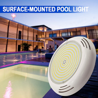 Lampu Kolam Renang LED RGB LanVol 12V Tegangan Rendah 30W dengan Remote Control, Tahan Air IP68, Pemasangan di Dinding/Tanah, untuk Kolam Renang dan Spa, Garansi 2 Tahun