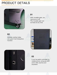 Kunden spezifischer Indoor P2.5 LED-Bildschirm 640x1920mm Abmessungen Bewegliche Videowand für Poster-Display - Product Image 4