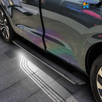 Marchepieds électriques latéraux pour voiture, finition noire avec éclairage aile d'ange, pour Aito M7 DM EV, M8 DM EV, M9 DM EV - Vente Flash