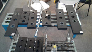 カスタムスチールプレートウェイトスタック運動機用パーツ & アクセサリー - Product Image 4