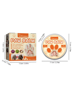 Cire de baume de pattes spécialisée pour animaux de compagnie Crème de soin des pieds nourrissante Chats Chiens Protège les pattes Coussinets Prévient les fissures Maintient le toilettage des animaux de compagnie