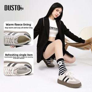 <span class=keywords><strong>Zapatillas</strong></span> Deportivas Casuales Dadong para <span class=keywords><strong>Mujer</strong></span>, Primavera 2025, Novedad, Suela Gruesa, Unisex, Blancas, con Tiras Cruzadas - Product Image 2