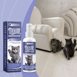 Protection des meubles, empêche les chats et les chiens de gratter le canapé, formule sûre et durable, 50 ml, extrait de menthe, spray anti-mastication pour animaux de compagnie - Product Image 1