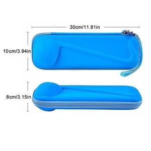 Estuche de almacenamiento de instrumentos <span class=keywords><strong>Otamatone</strong></span> electrónico Regular japonés personalizado HC, estuche Musical portátil impermeable EVA <span class=keywords><strong>Otamatone</strong></span> - Product Image 4