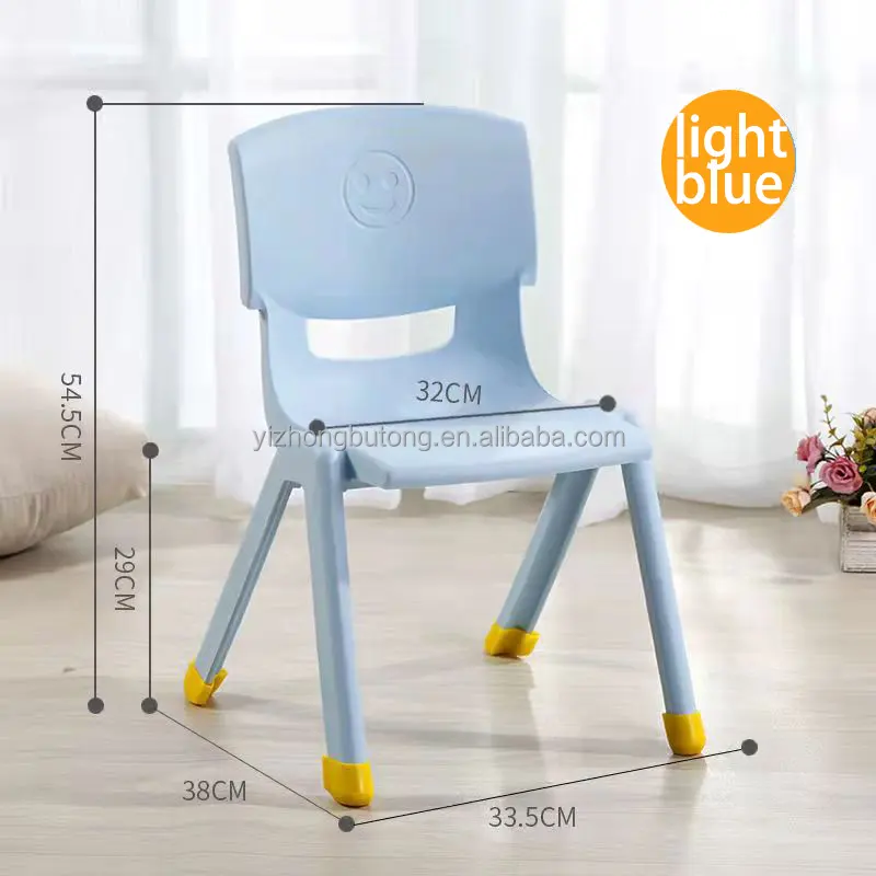 Moderno di alta qualità all'ingrosso di plastica sedie comode per bambini sgabello per la sala da pranzo e camera da letto