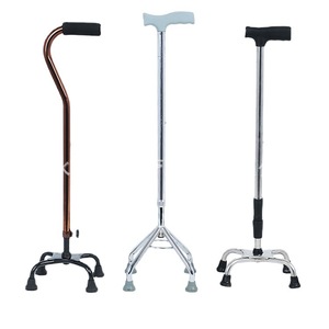 Xuhaode Four Legged <b>Walking</b> <b>Stick</b> Adjustable Height Aluminum Alloy Anti Slip For Elderly - Product Image 2