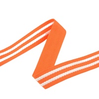 Accessoires de vêtements de couleur assortie à haute élasticité d'usine Sangle de couleur haute esthétique à haute fixation