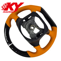 Volante de Fibra de Carbono Estilo Carreras Personalizado para Ford F150 SVT Lightning 1999-2004 Mustang GT Cobra SN95 Thunder Explorer