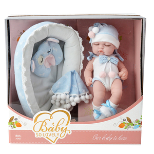 Juguetes para Niñas, <span class=keywords><strong>Mini</strong></span> Bebé <span class=keywords><strong>Reborn</strong></span> <span class=keywords><strong>de</strong></span> <span class=keywords><strong>Silicona</strong></span> Suave, Realista, <span class=keywords><strong>de</strong></span> 10 Pulgadas - Product Image 6